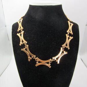 Renoir Copper Necklace 60's Modernist Vintage Mid Century Modern 18 Inch Signed